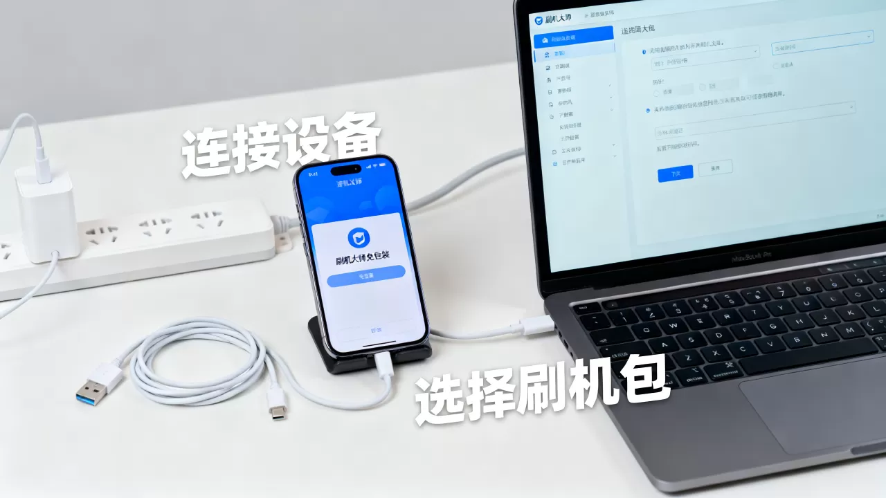 刷机大师免安装怎么用，刷机大师