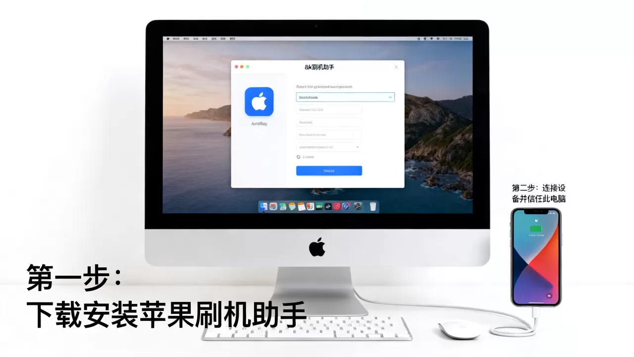 苹果刷机助手mac怎么用，苹果刷机助手mac