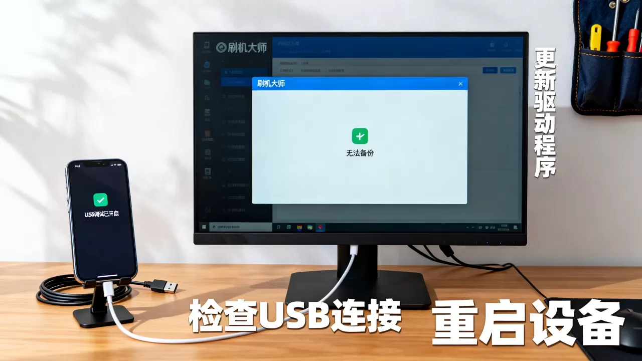刷机大师无法备份怎么办，刷机大师无法备份