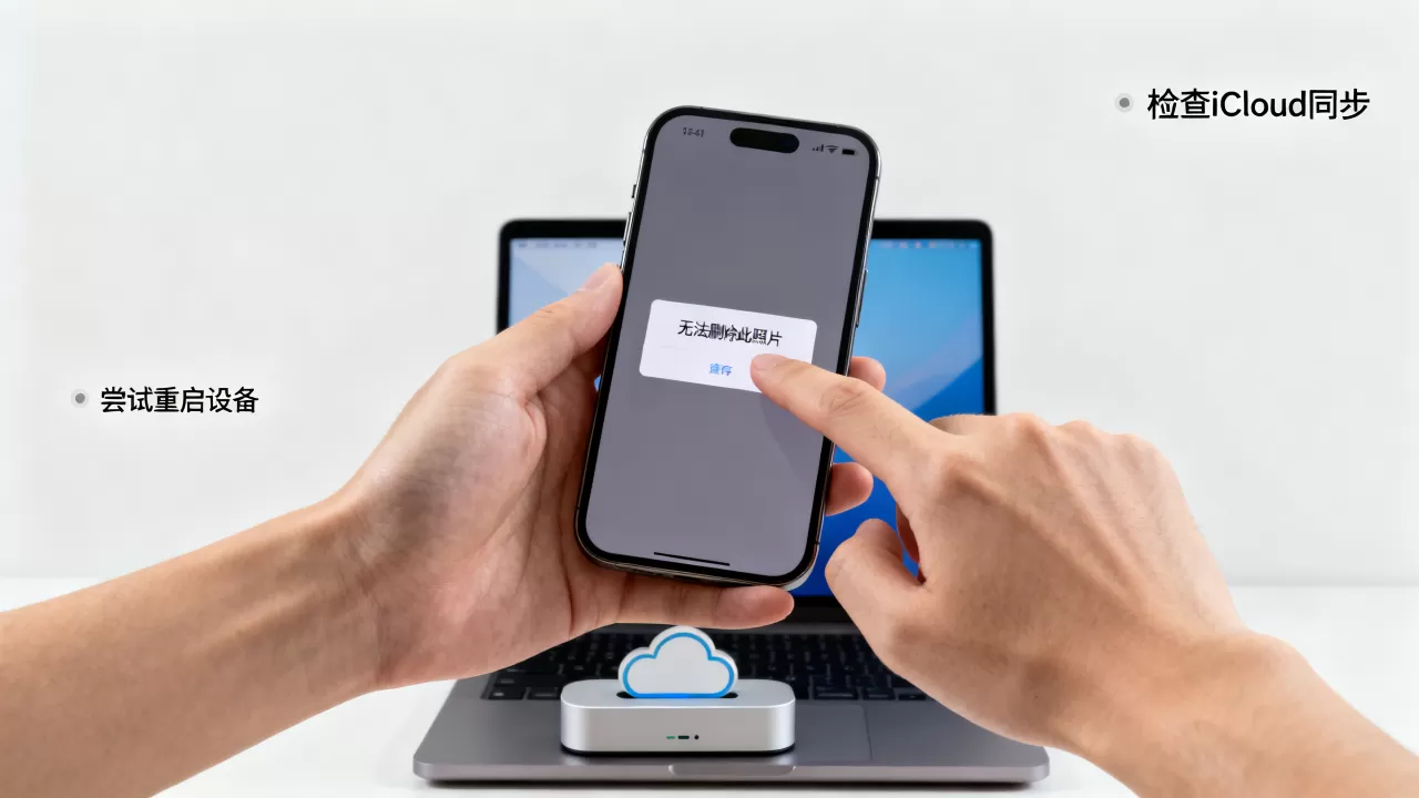 iphone里删不掉的照片怎么办，手机照片删除不了