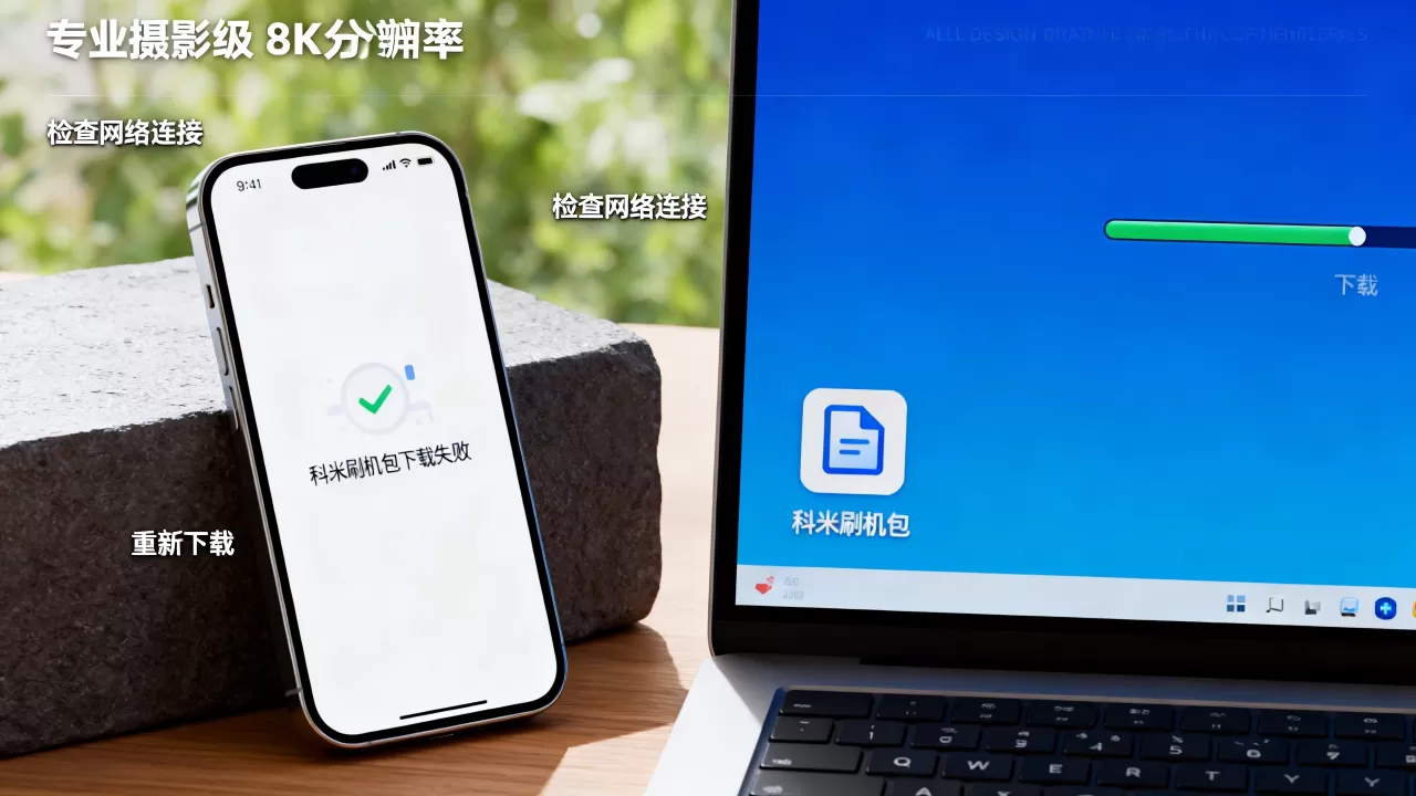 科米刷机包下载失败怎么办，科米刷机包