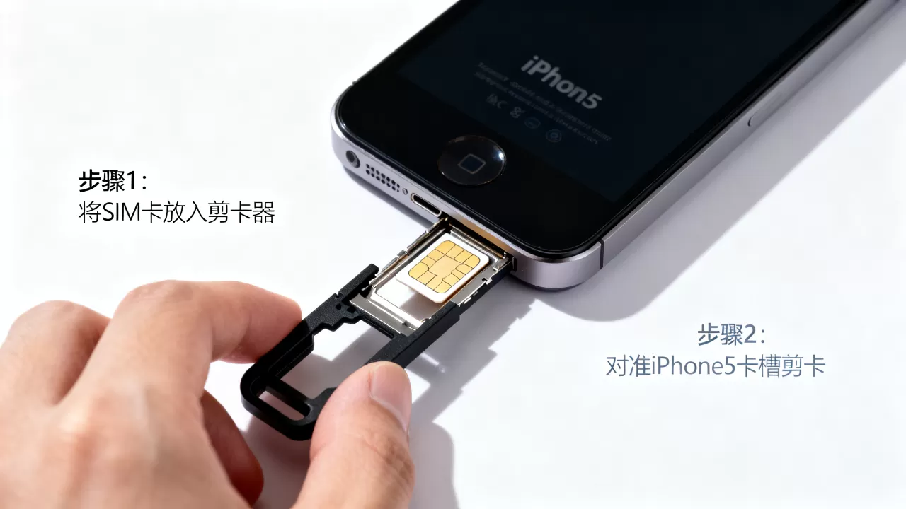 剪卡器iphone5怎么用，剪卡器iphone5