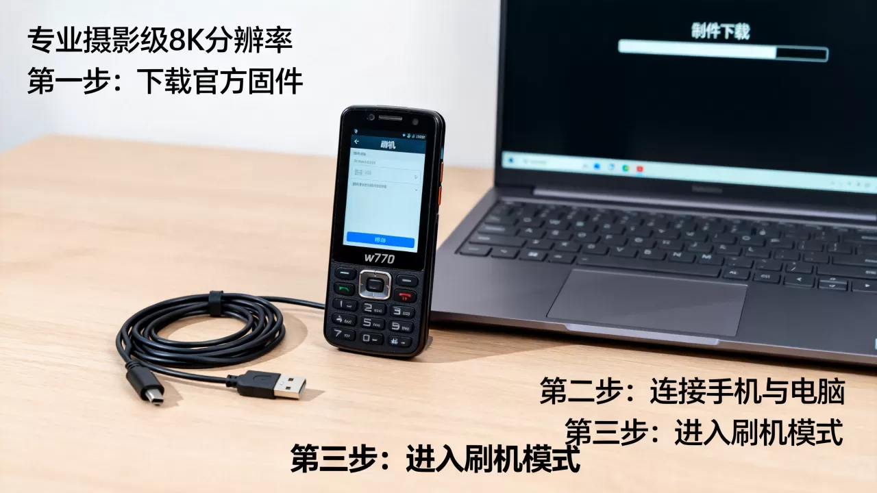 w770刷机教程，w770刷机失败怎么办