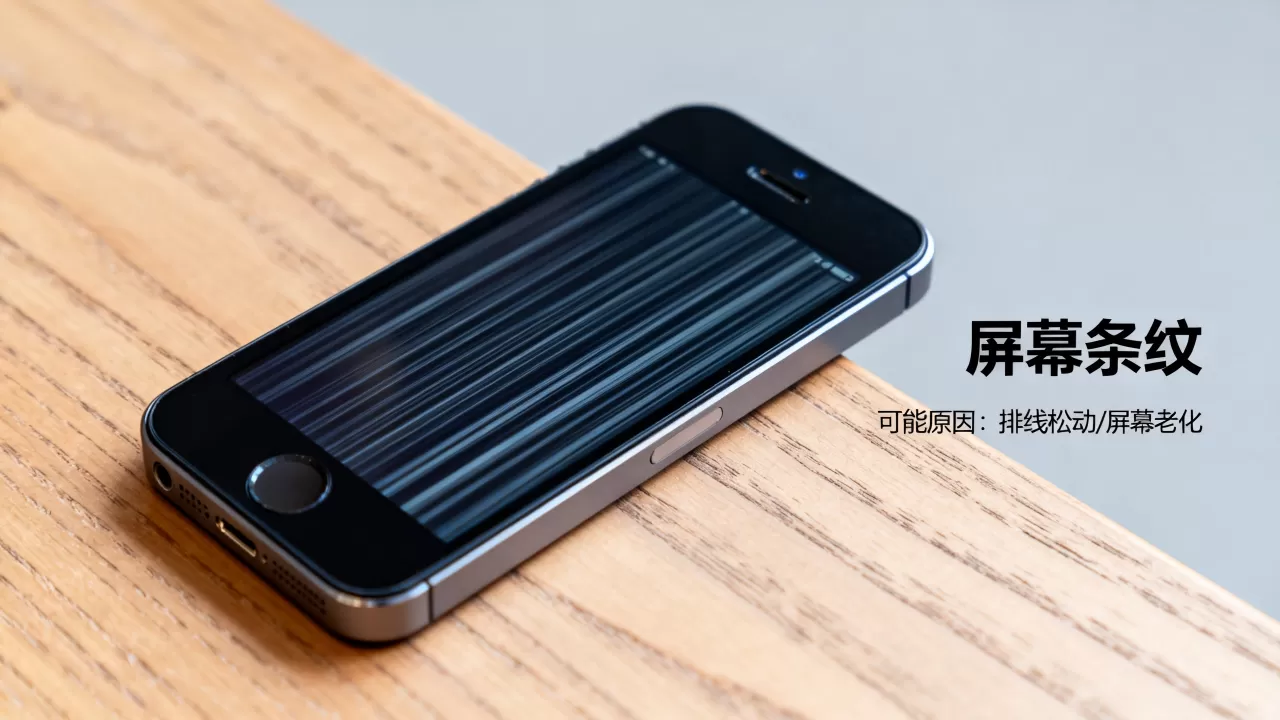 iphone5屏幕出现条纹怎么办?iphone5屏幕条纹原因及修复 iphone5屏幕出现条纹怎么办?iphone5屏幕条纹原因及修复