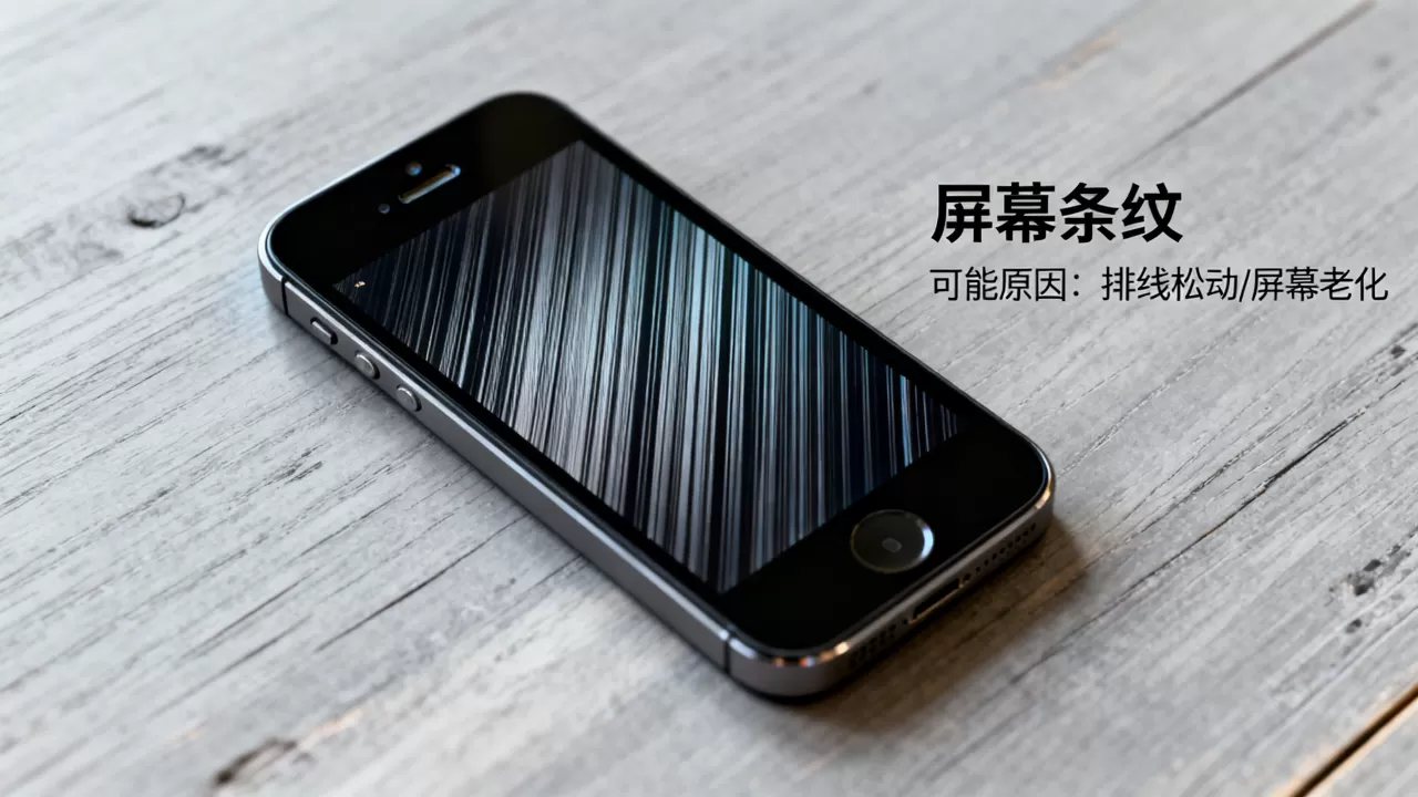iphone5屏幕出现条纹怎么办?iphone5屏幕条纹原因及修复 iphone5屏幕出现条纹怎么办?iphone5屏幕条纹原因及修复