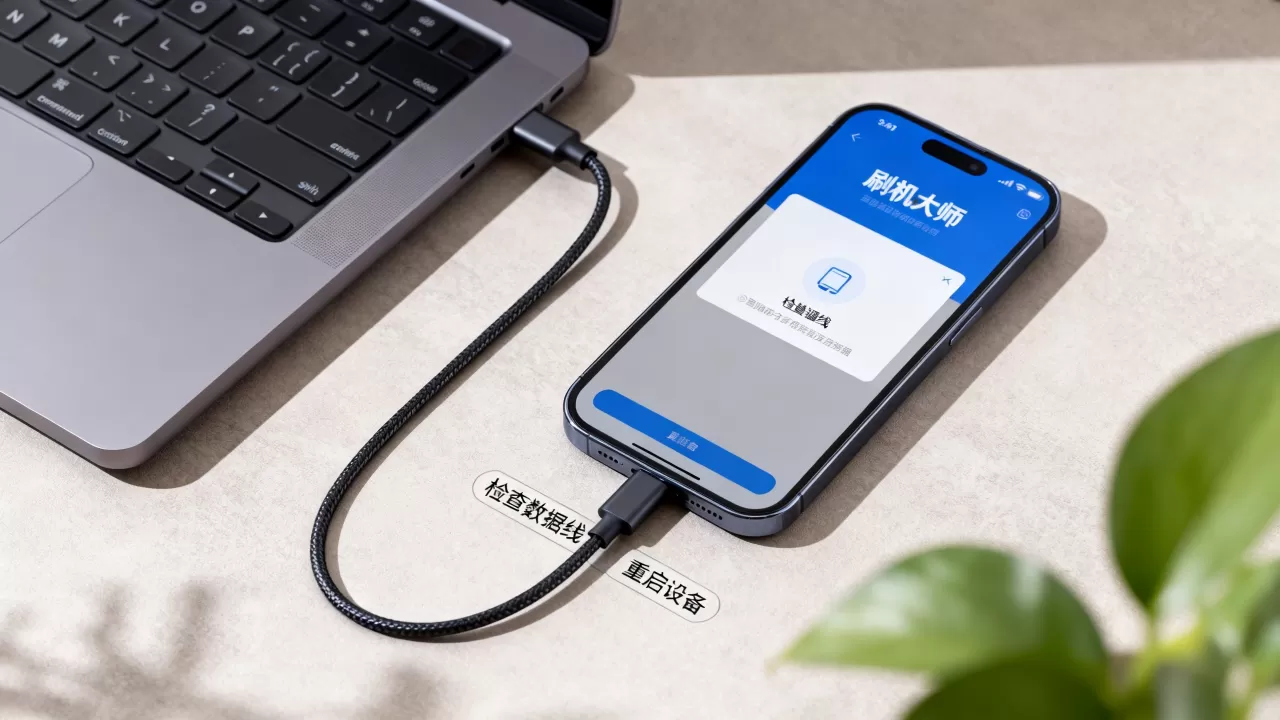刷机大师连接不了怎么办，刷机大师连接不上手机