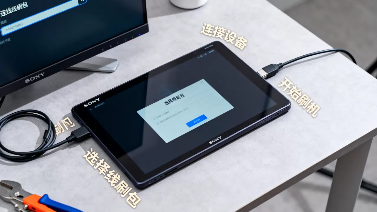 sony tablet p 刷机教程，索尼平板p线刷包下载