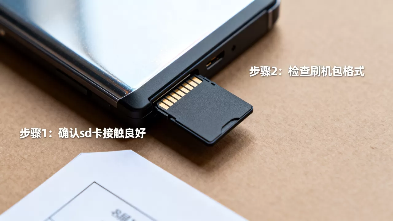 刷机包放在sd卡没反应怎么办，刷机包放在sd卡