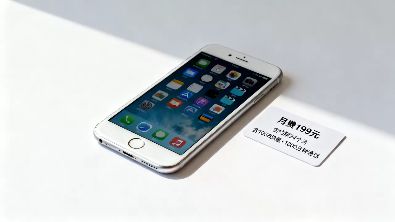 联通iphone6 plus合约机多少钱，iphone6 plus合约套餐资费