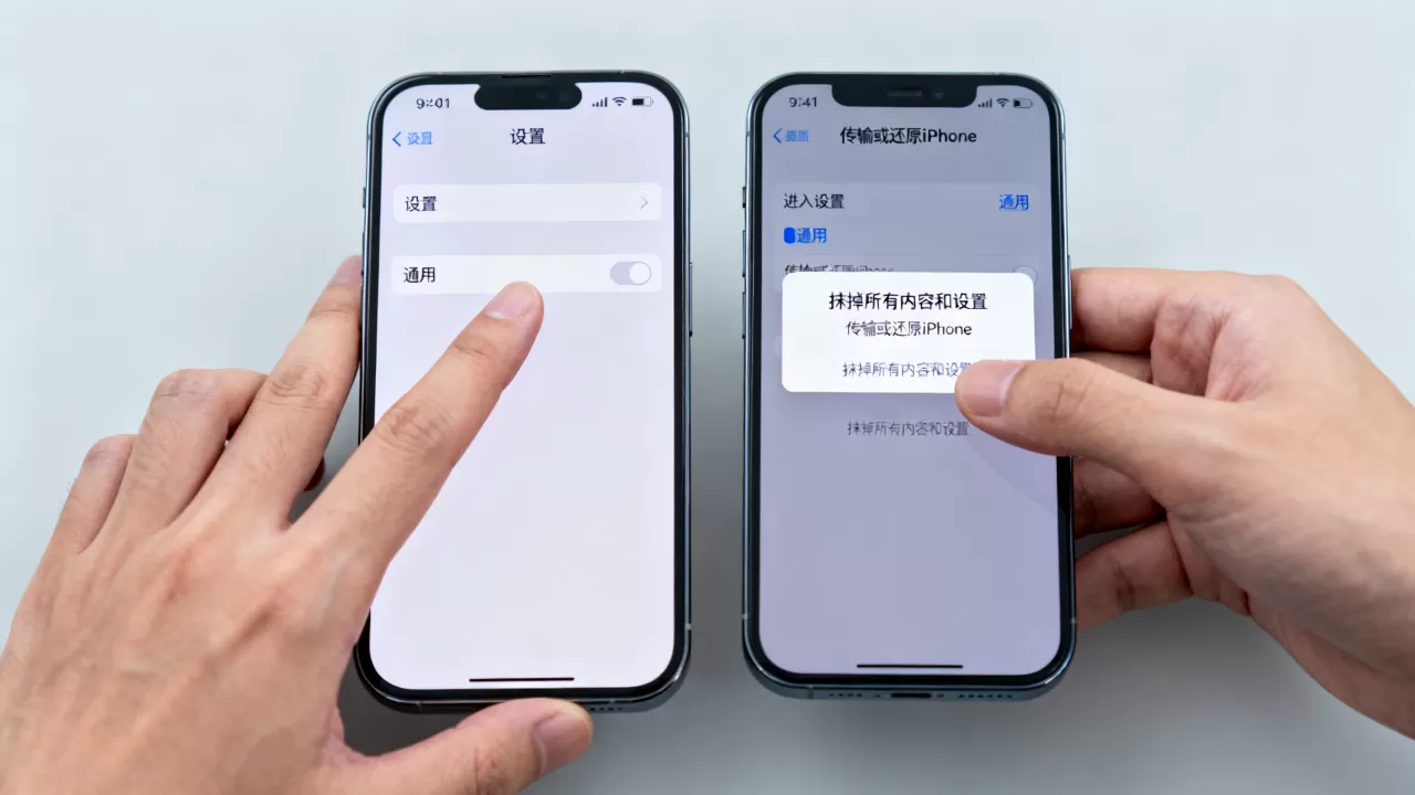 苹果怎么彻底刷机，苹果手机恢复出厂设置方法