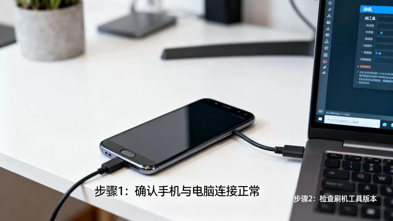 谷歌7刷机教程，手机刷机没反应怎么办
