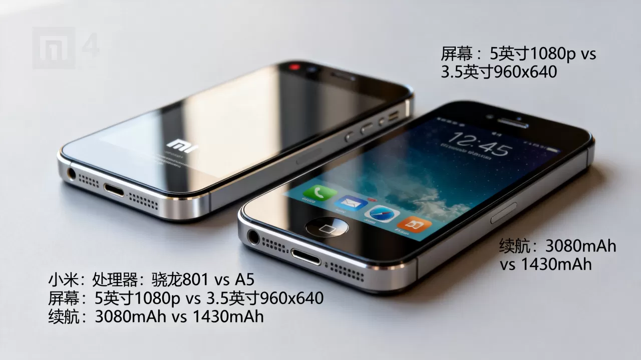 小米4和iPhone 4s哪个更值得购买,小米4和iPhone 4s对比 小米4和iPhone 4s哪个更值得购买,小米4和iPhone 4s对比