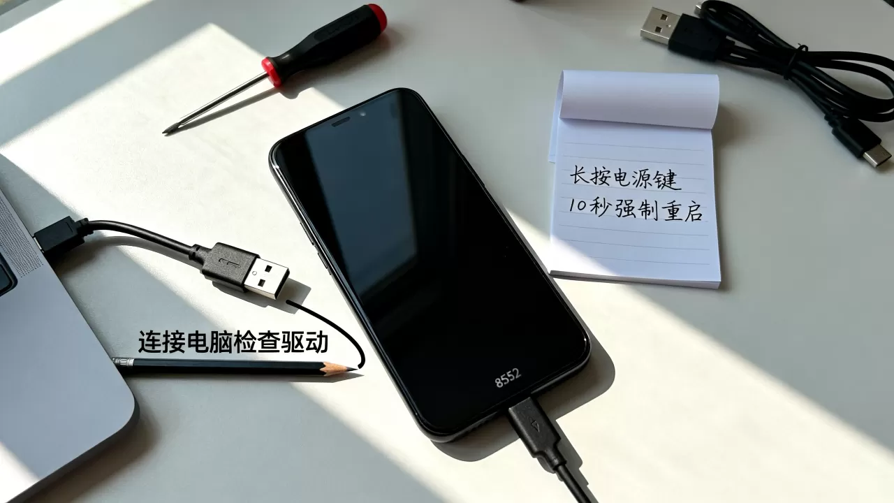 8552刷机后黑屏怎么办，8552刷机黑屏解决方法