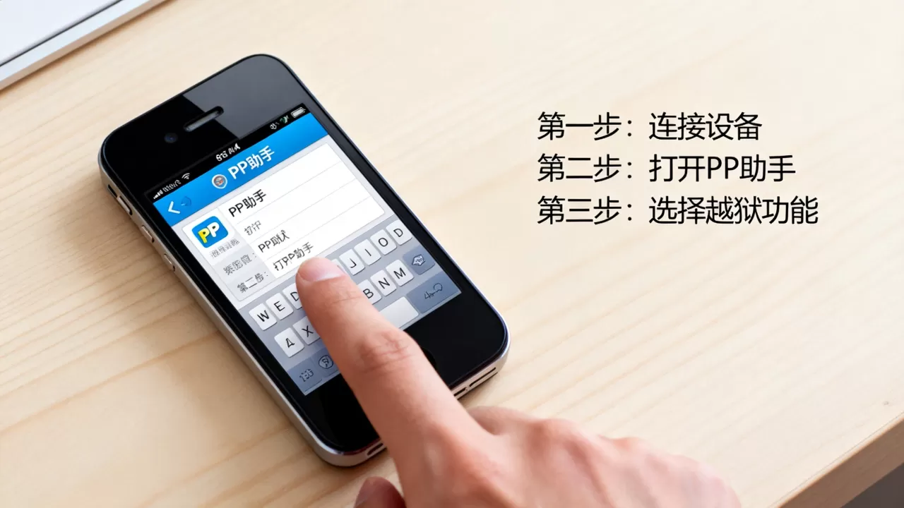 iphone4越狱pp助手怎么用，iphone4越狱教程