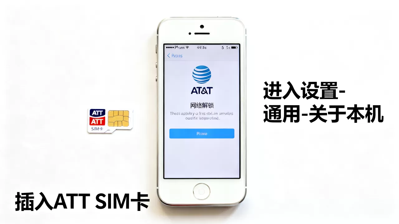 att iphone5s 解锁，iphone5s 怎么解锁 att 网络