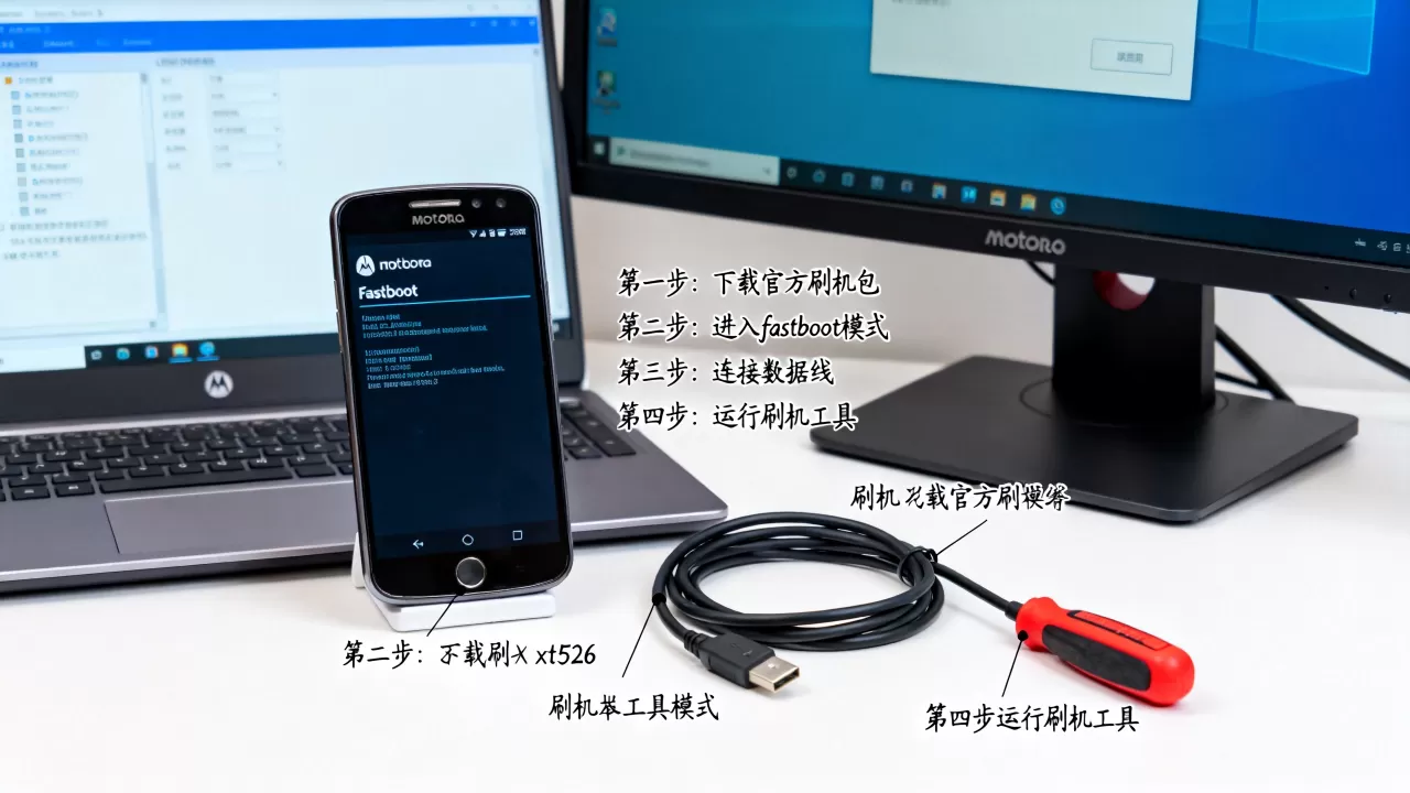 xt1526刷机教程，摩托罗拉xt1526刷机失败怎么办