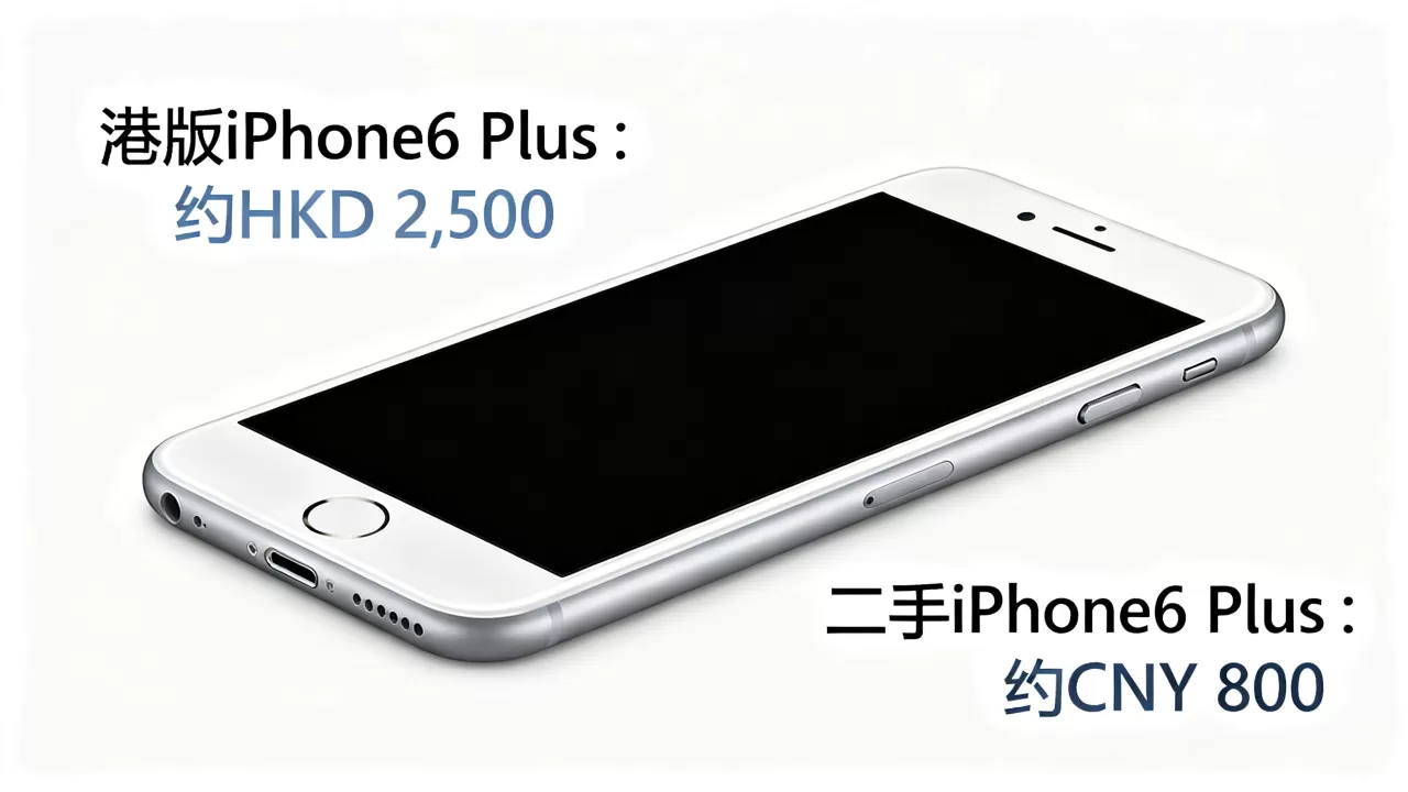 港版iphone6plus价格是多少，iPhone 6 Plus二手价格