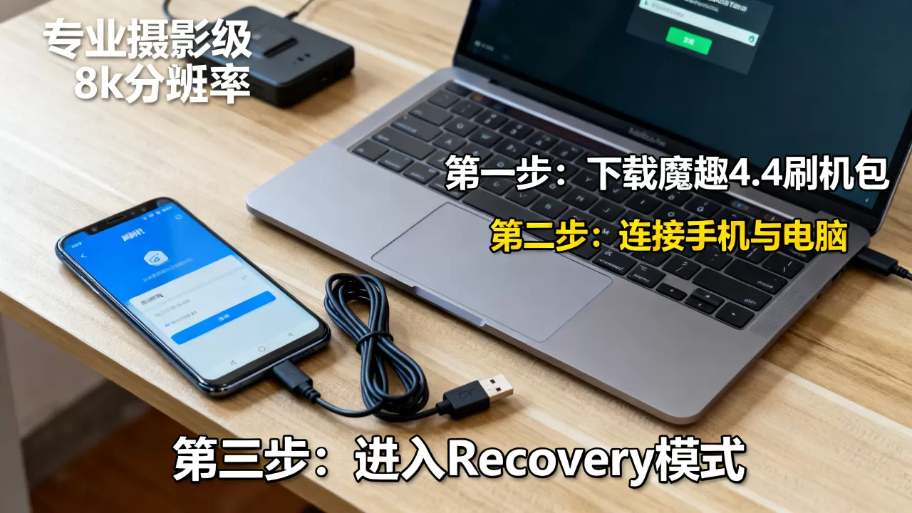 魔趣4.4刷机教程，魔趣4.4怎么刷机