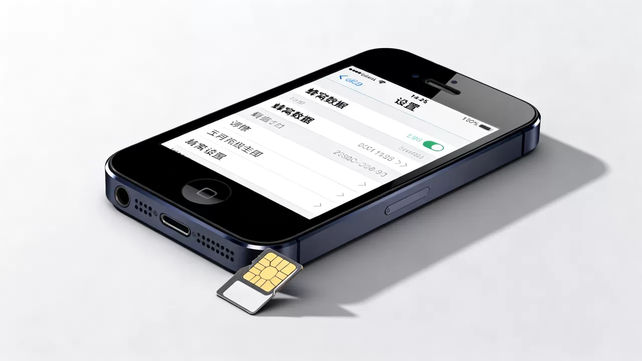 iphone5没有蜂窝数据怎么办，iphone5蜂窝数据