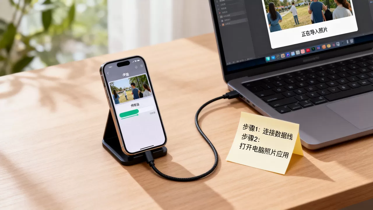 iphone拷照片到电脑上，iphone怎么把照片传到电脑