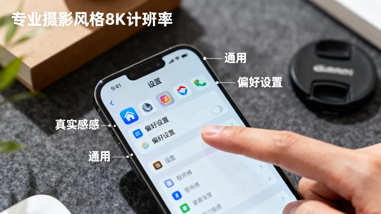 iphone的偏好设置在哪里，iphone偏好设置在哪
