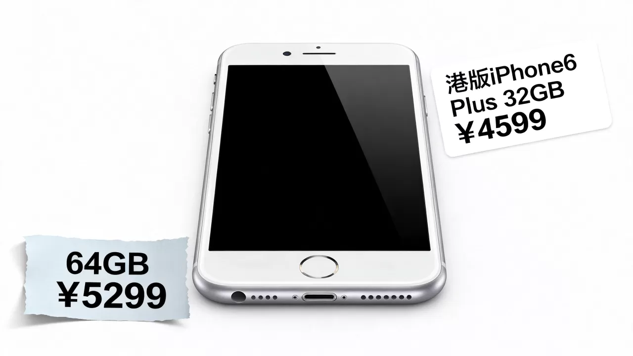 港版iphone6 plus价格，港版iPhone6 Plus现在多少钱