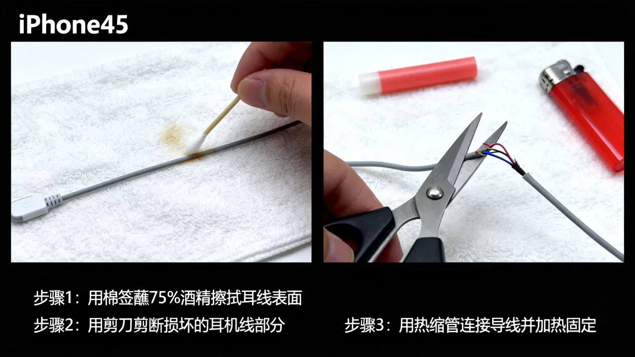 iphone4s耳线怎么清洗,iphone4s耳机线坏了怎么办 iphone4s耳线怎么清洗,iphone4s耳机线坏了怎么办