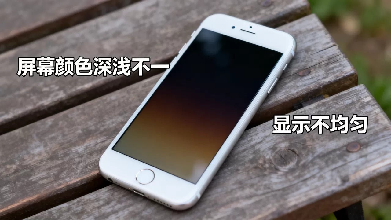 iphone 7屏幕不均匀,iphone7屏幕颜色深浅不一怎么回事 iphone 7屏幕不均匀,iphone7屏幕颜色深浅不一怎么回事