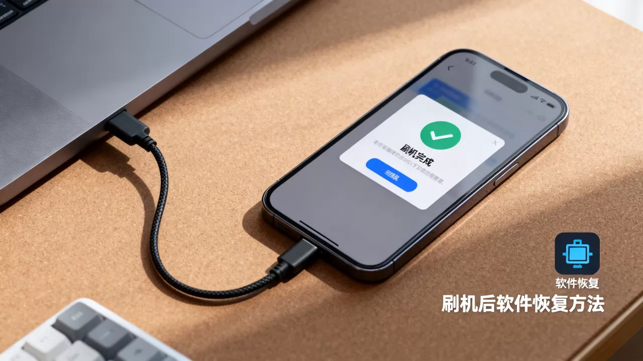 手机刷机之后软件没了怎么办，手机刷机后软件