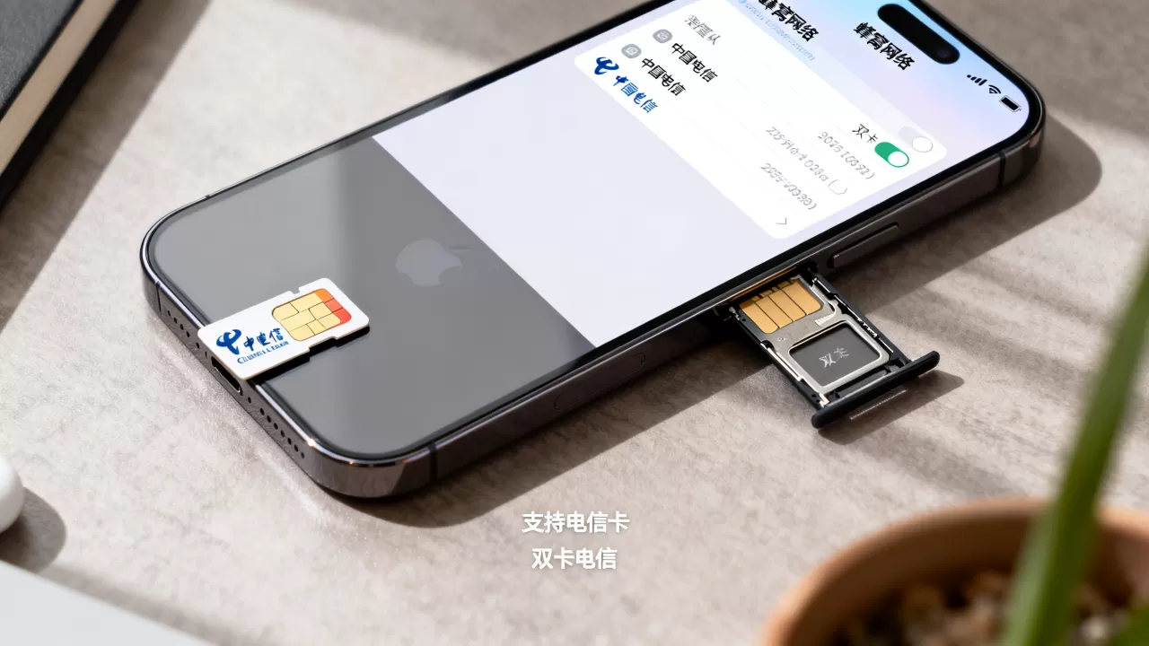 iphone支持电信卡吗，iphone双卡电信