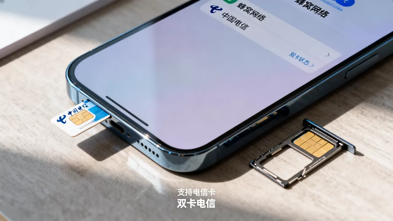 iphone支持电信卡吗，iphone双卡电信