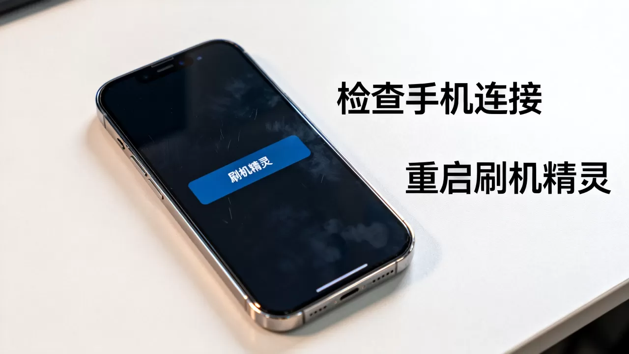 刷机精灵手机显示黑屏怎么办，刷机精灵手机显示