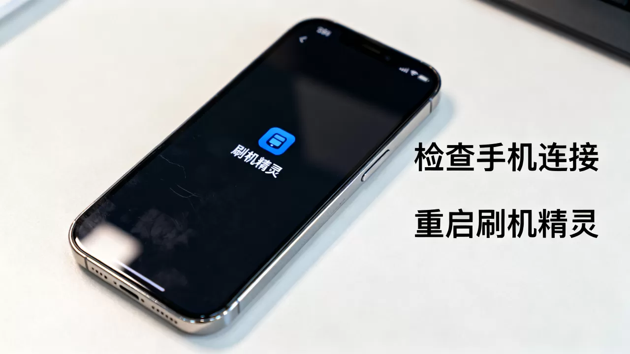 刷机精灵手机显示黑屏怎么办，刷机精灵手机显示