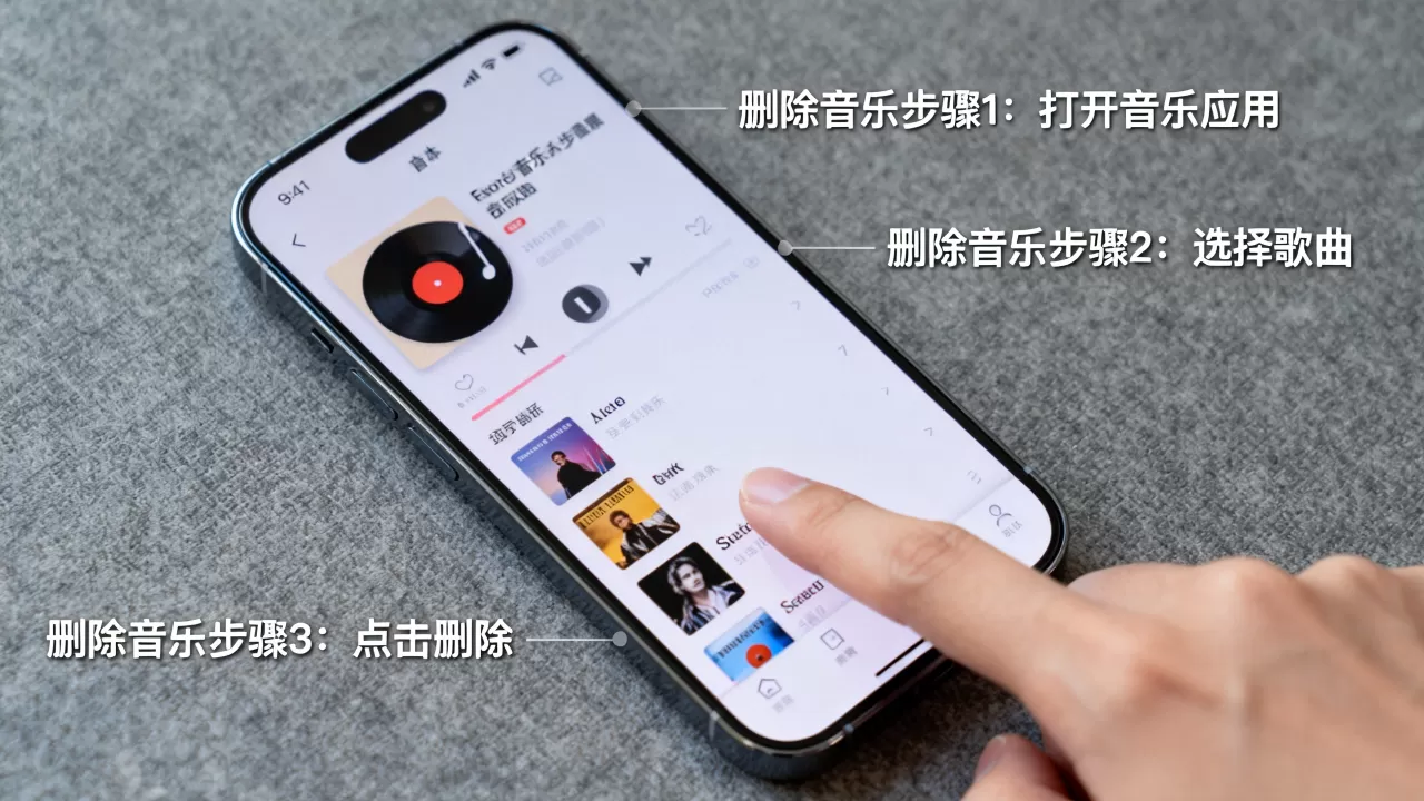 iphone的音乐怎么删除不了，iphone删除音乐
