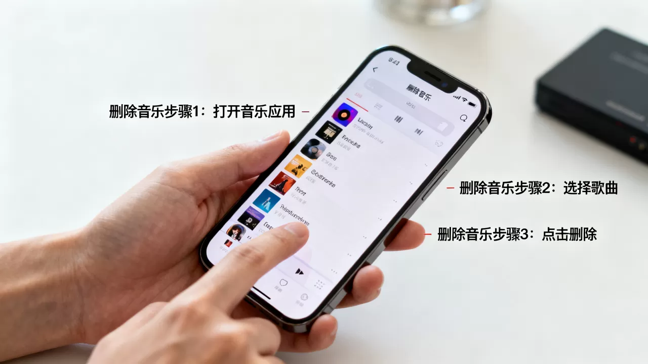 iphone的音乐怎么删除不了，iphone删除音乐