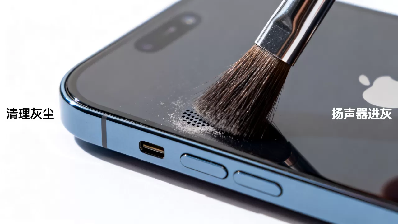 iphone清理灰尘扬声器,iphone扬声器进灰怎么清理 iphone清理灰尘扬声器,iphone扬声器进灰怎么清理