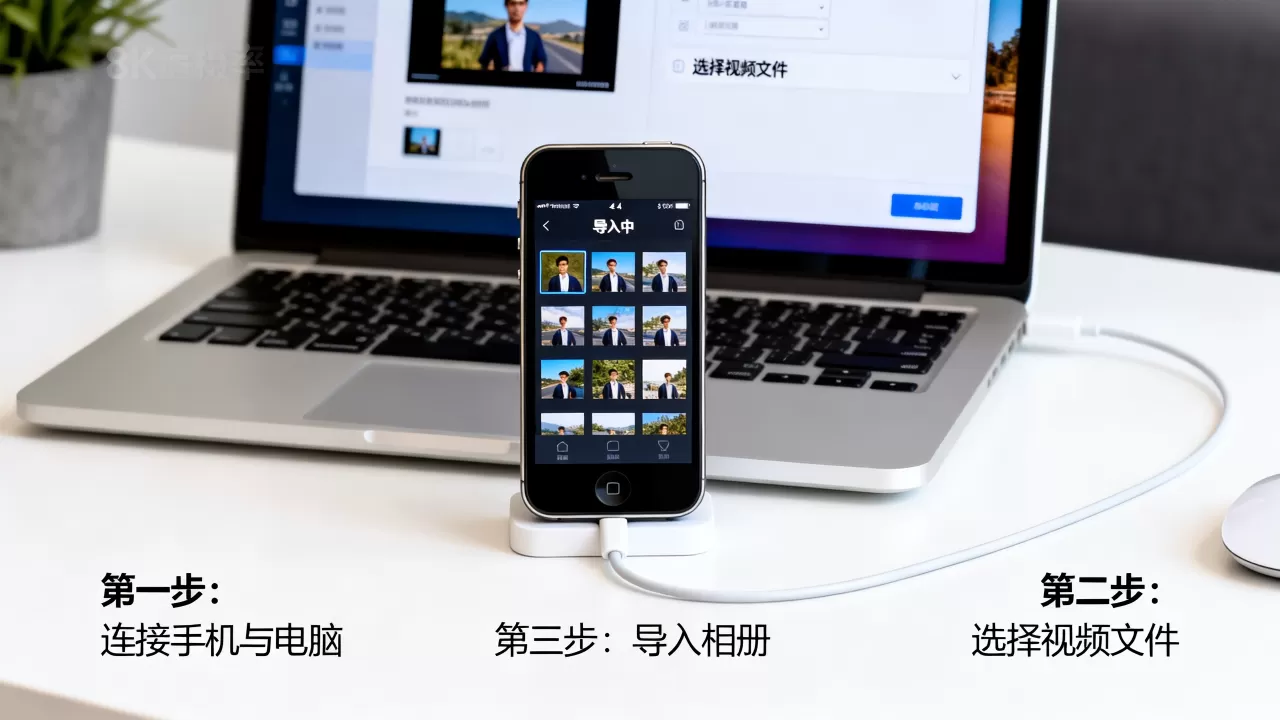 iphone4如何导入视频，iphone4导入视频到相册