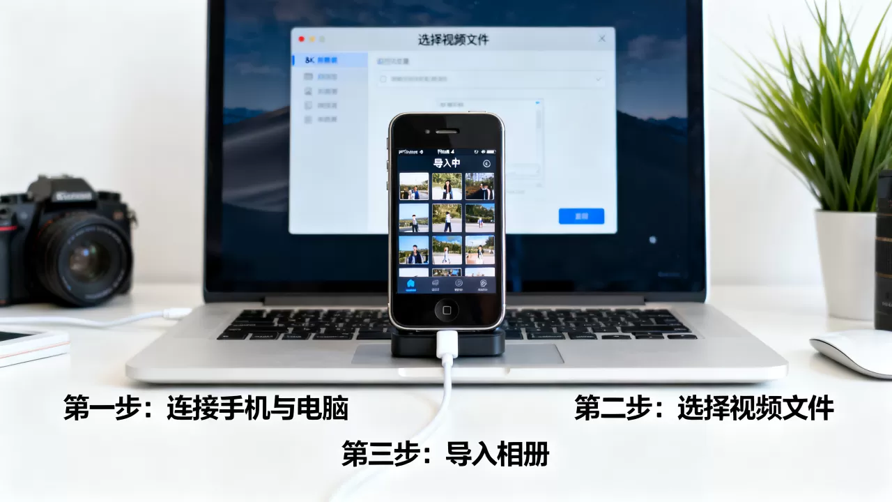 iphone4如何导入视频，iphone4导入视频到相册