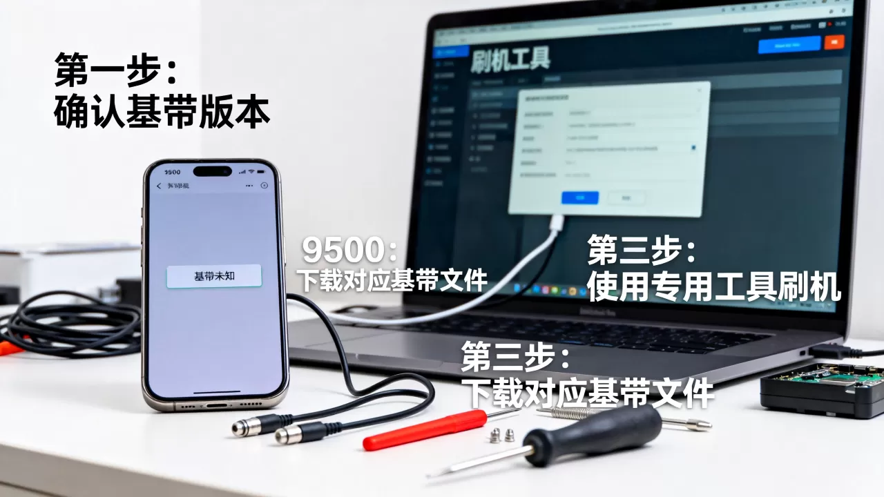 9500刷机基带未知怎么办，基带未知修复教程