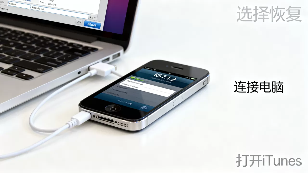 iphone4s降级7.12教程，iphone4s降级到7.1.2