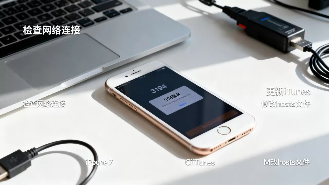 苹果7刷机3194错误怎么办，苹果7刷机3194解决方法