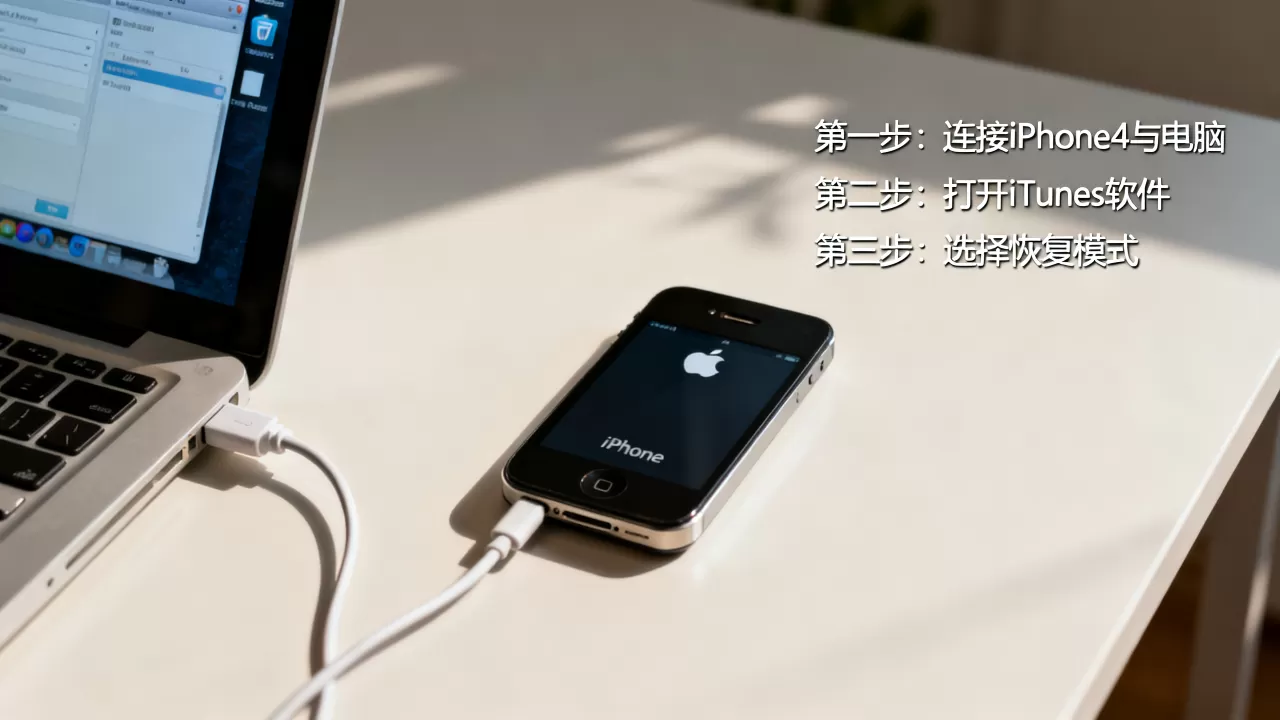 iPhone4刷机教程，iPhone4刷机教程