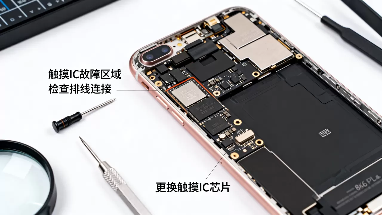 iphone6 plus触摸ic不灵怎么办？iPhone6 Plus触摸IC故障