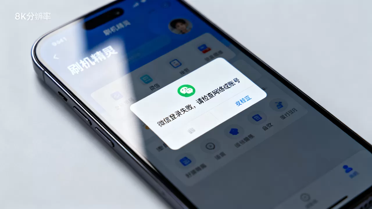 刷机精灵微信登录失败怎么办？刷机精灵微信