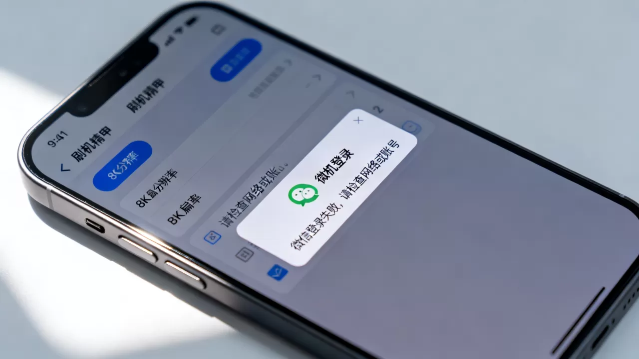 刷机精灵微信登录失败怎么办？刷机精灵微信