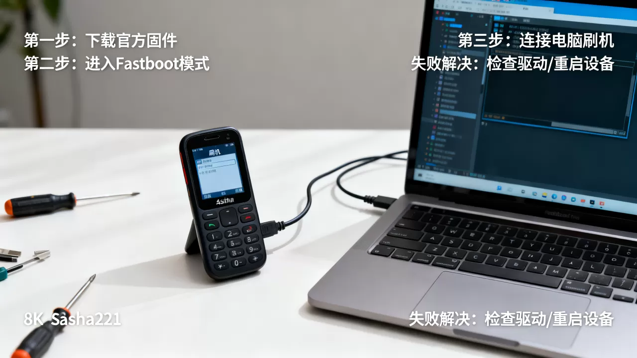 asha210刷机教程，手机刷机失败怎么解决