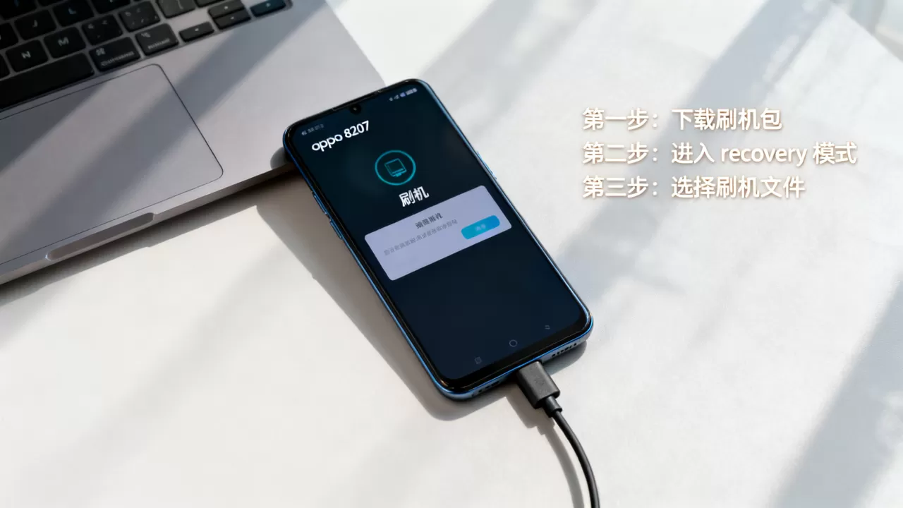 oppo 8207怎么刷机，oppo 8207刷机教程
