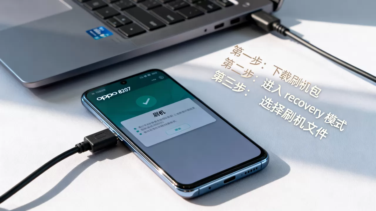 oppo 8207怎么刷机，oppo 8207刷机教程