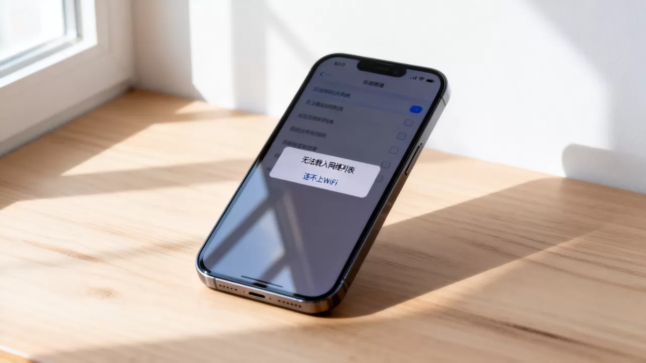 iphone无法载入网络列表怎么办,iphone连不上WiFi iphone无法载入网络列表怎么办,iphone连不上WiFi
