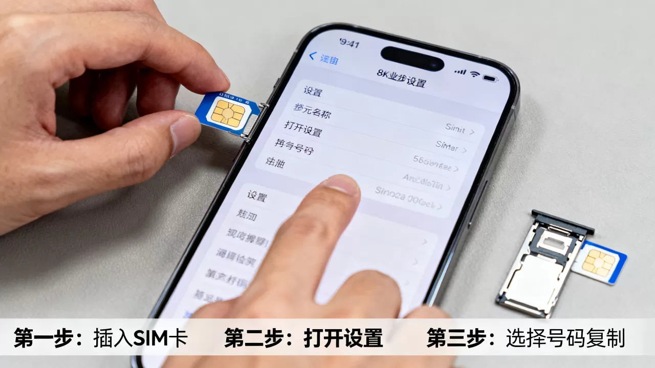 iphone号码怎么复制到sim卡，iphone号码复制到sim